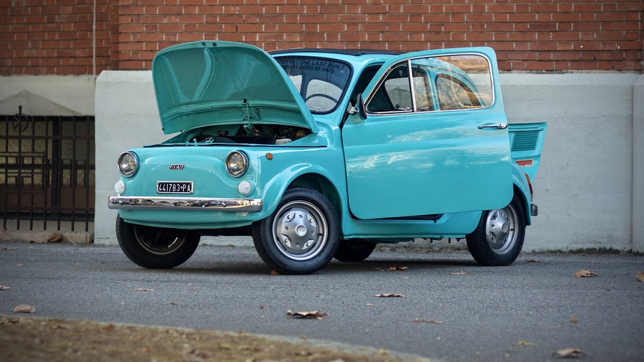 The last Fiat 500 ever built | onboard, details and sound!