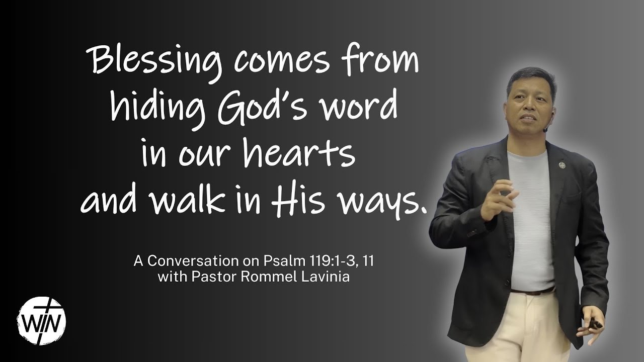 Starts Within | Psalm 119:1–3, 11 | Pastor Rommel Lavinia