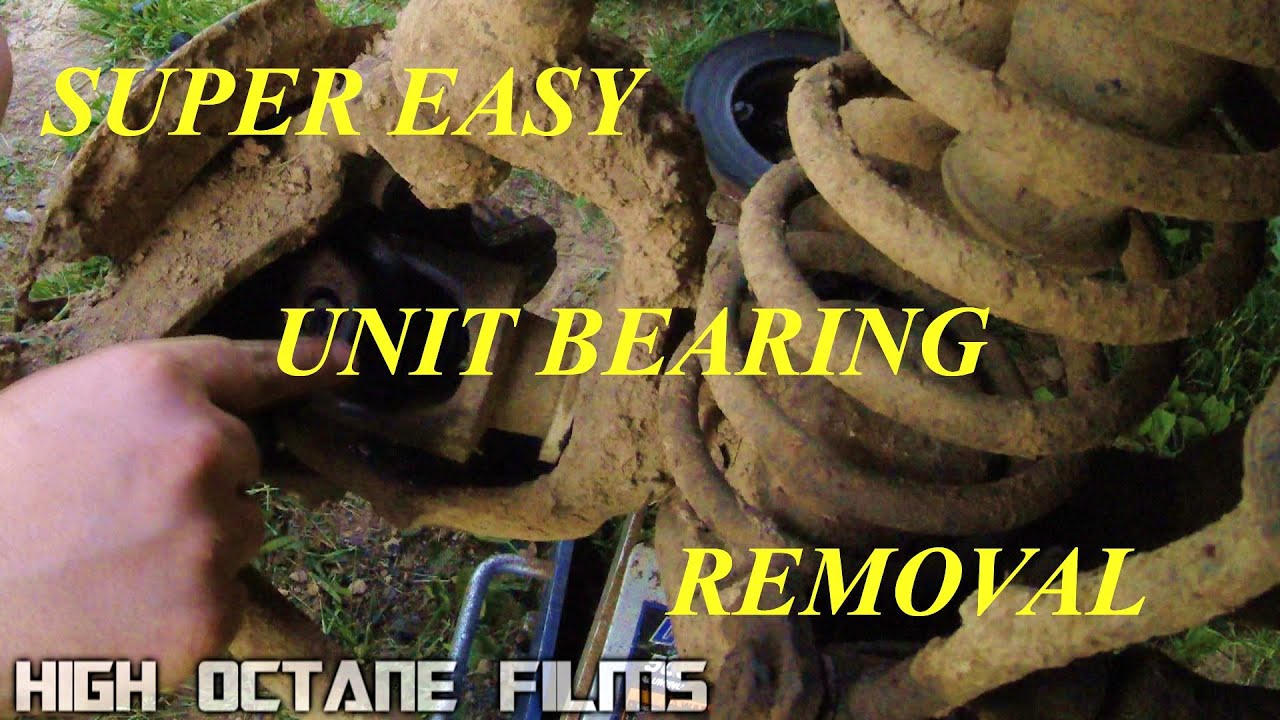 SUPER EASY JEEP UNIT BEARING REMOVAL
