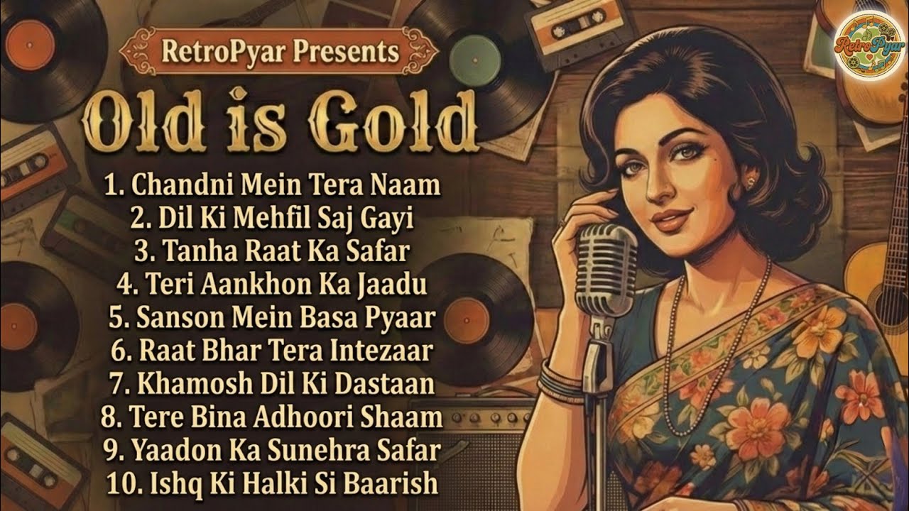 Chandni Mein Tera Naam | 70s-80s Romantic Songs | Old Is Gold Evergreen Hits | RetroPyar