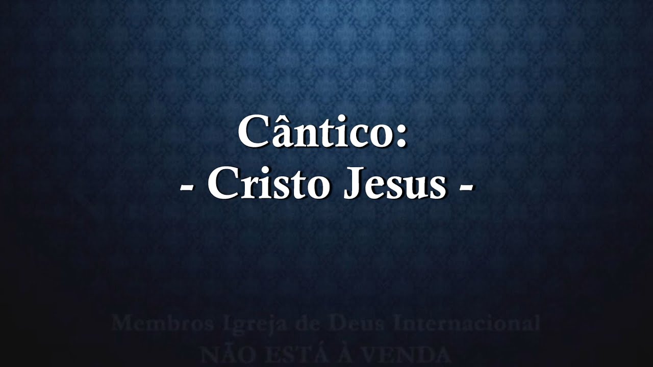 Cristo Jesus - Rain Adapt - Cifrado