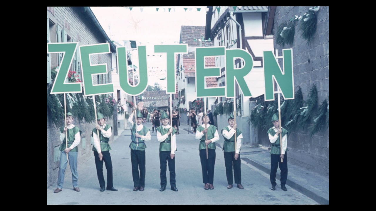Zeutern 1200 Jahre & Winzerfest 1960
