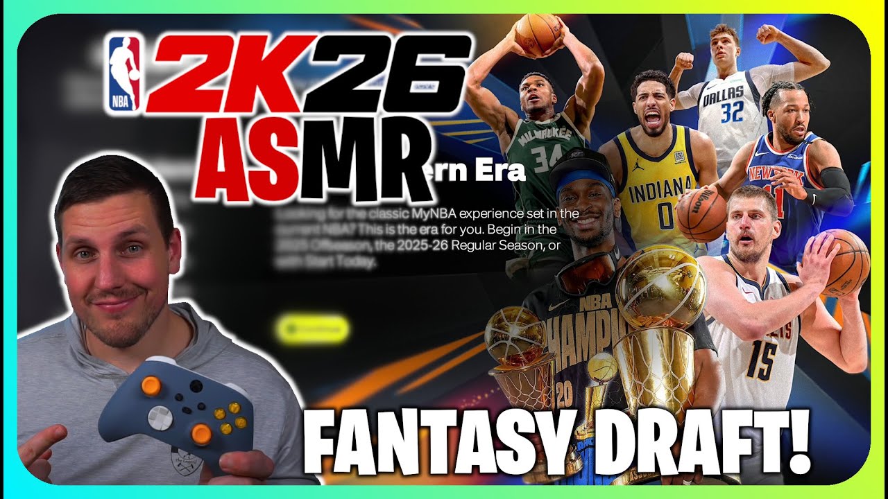 (АСМР) Первый фэнтези-драфт NBA 2K26! (Шёпотом)