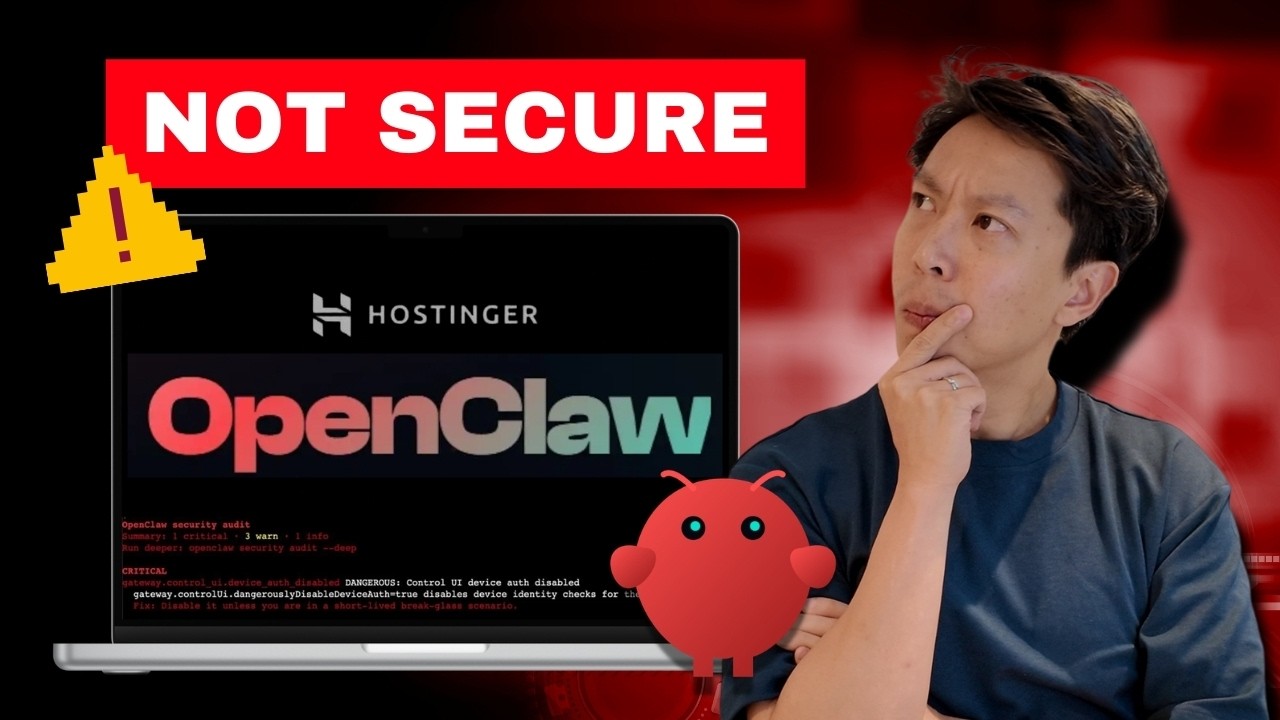 Your OpenClaw Hostinger VPS Setup Is NOT Secure &mdash; Fix It Step by Step