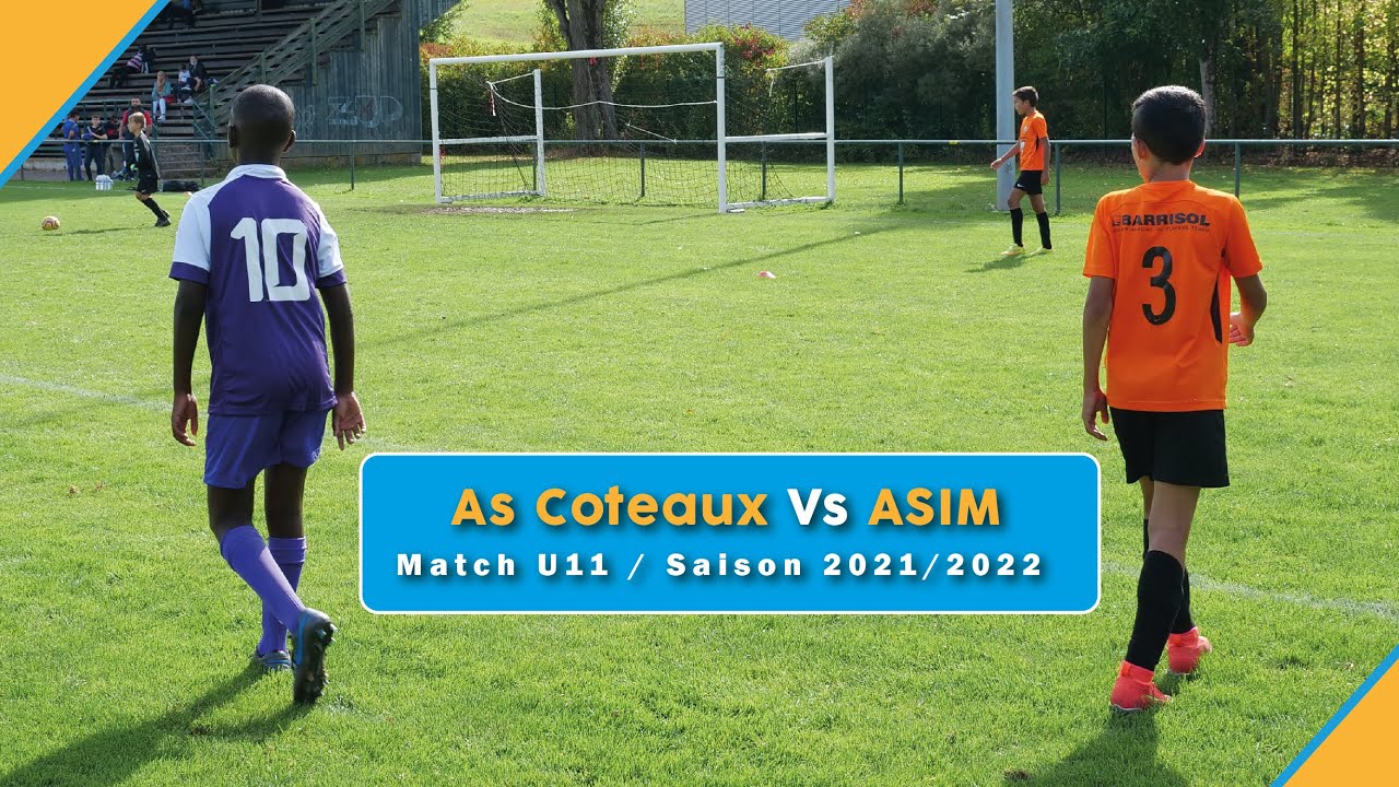 As Coteaux Vs ASIM - Match U11 - Saison 2021/2022