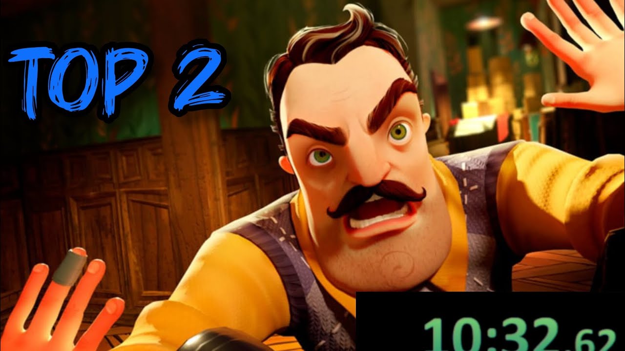SPEEDRUN Hello Neighbor 2 Glitchless (Top 2 )