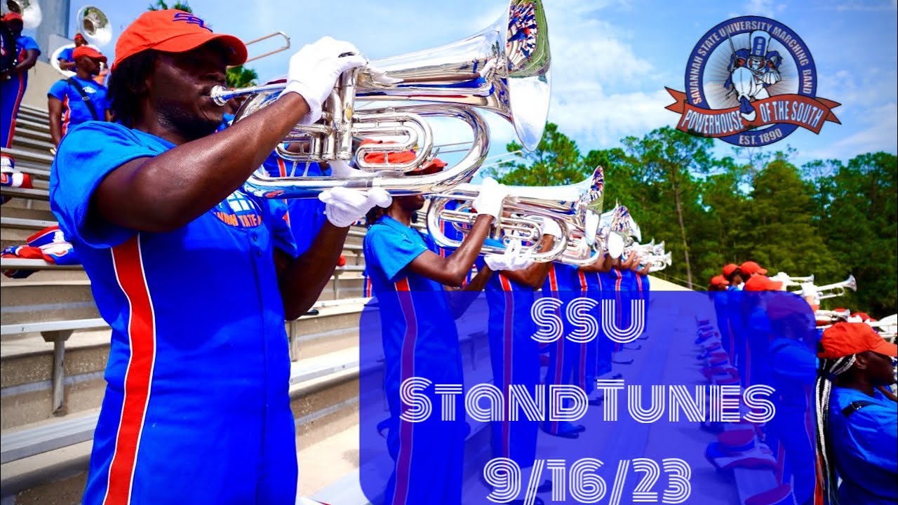 SSU Stand Tunes 9/16/23 - Savannah State University's Powerhouse of the South Marching Band