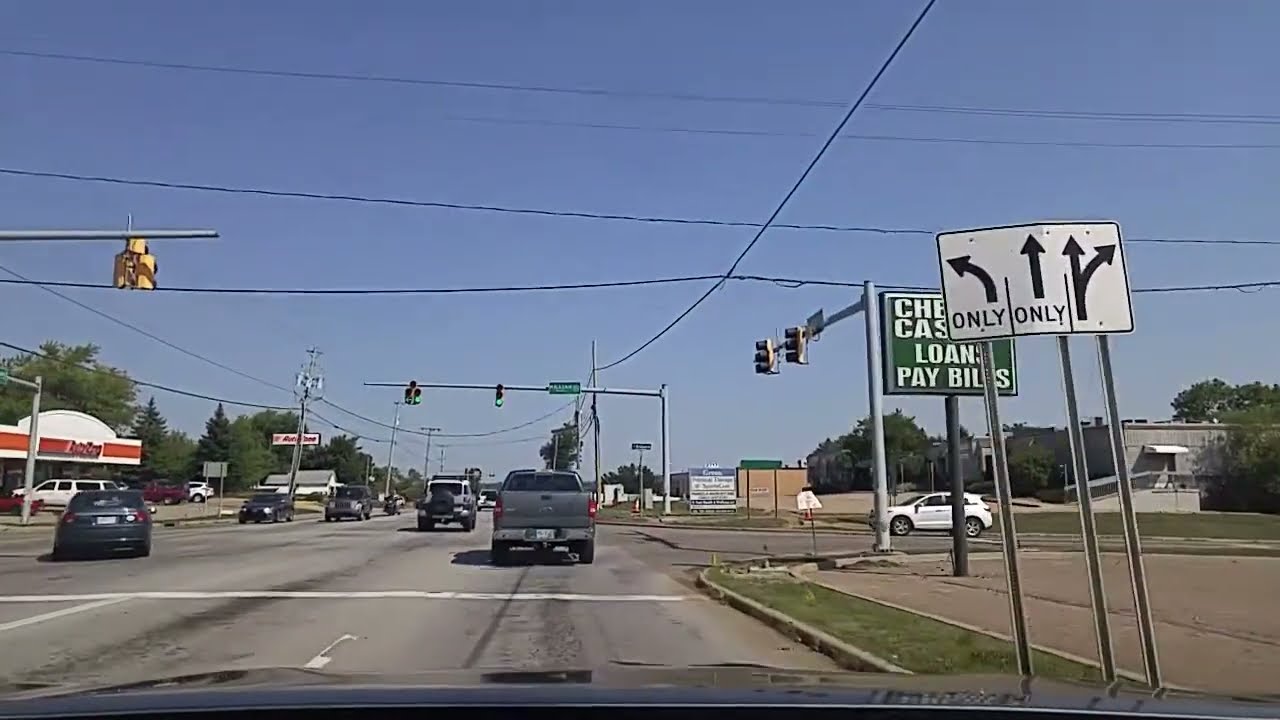 Driving by South Akron,Ohio