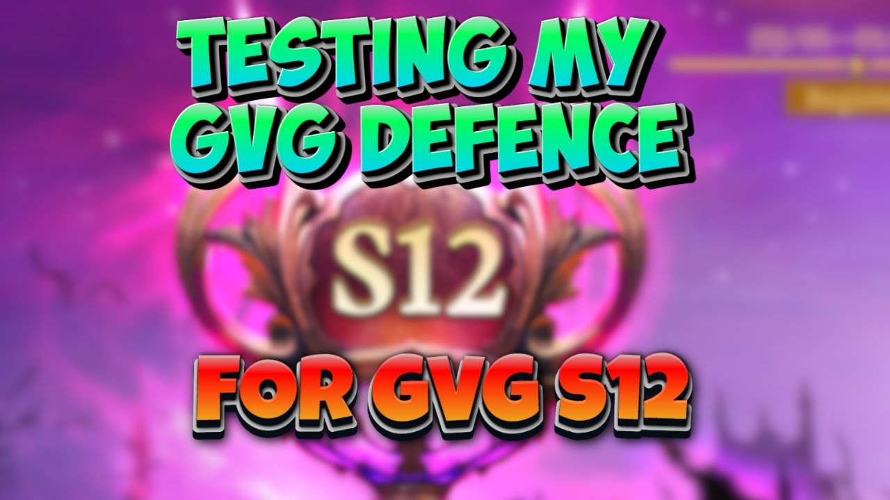 Тестирование моей защиты GVG S12 в песочнице | Watcher Of Realms