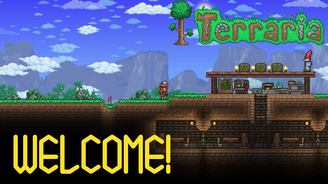 TERRARIA 1.4.5 LET'S PLAY - NEW ITEMS GALORE! (PT 1)
