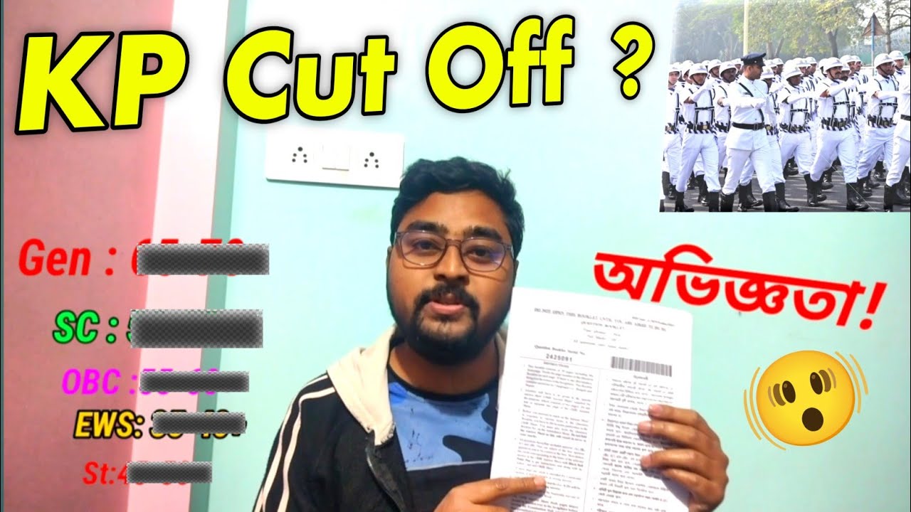 kp cut off marks 2025 |KP Constable Cut Off 2025_KP Constable Prelims Cut Off_Kolkata Police Cut Off