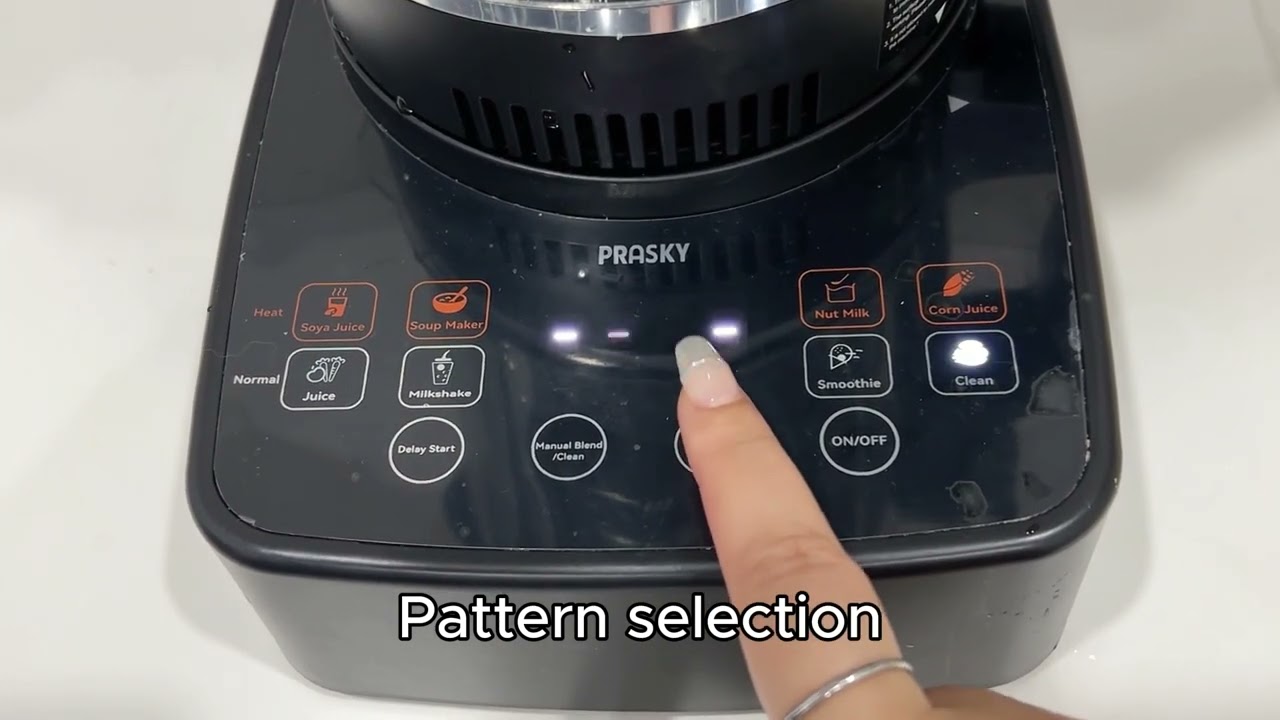 Prasky-How to use ths professional blender-DM03