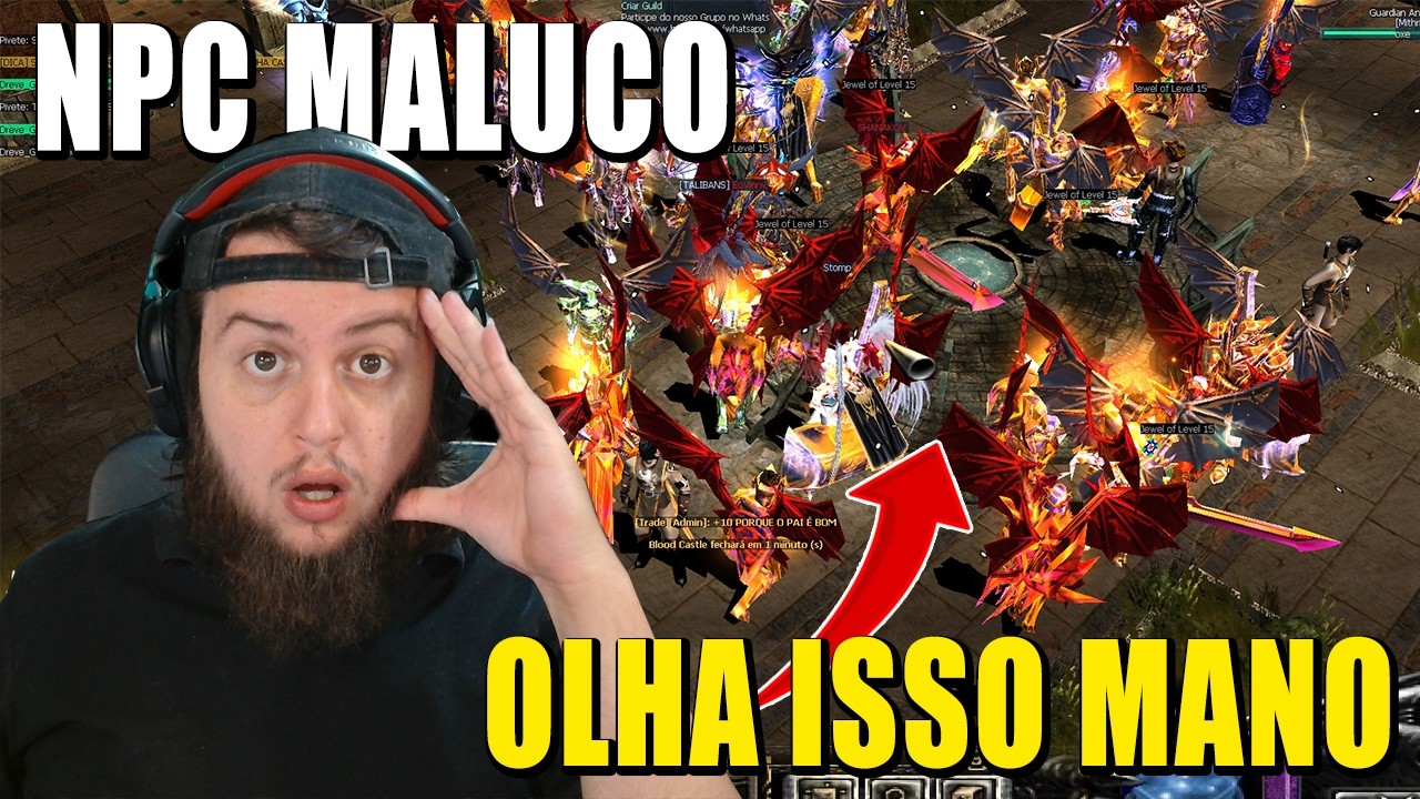 ME IMPRESSIONEI COM A NOSTALGIA DESSE MU! NPC MALUCO BR MU 97D+99I