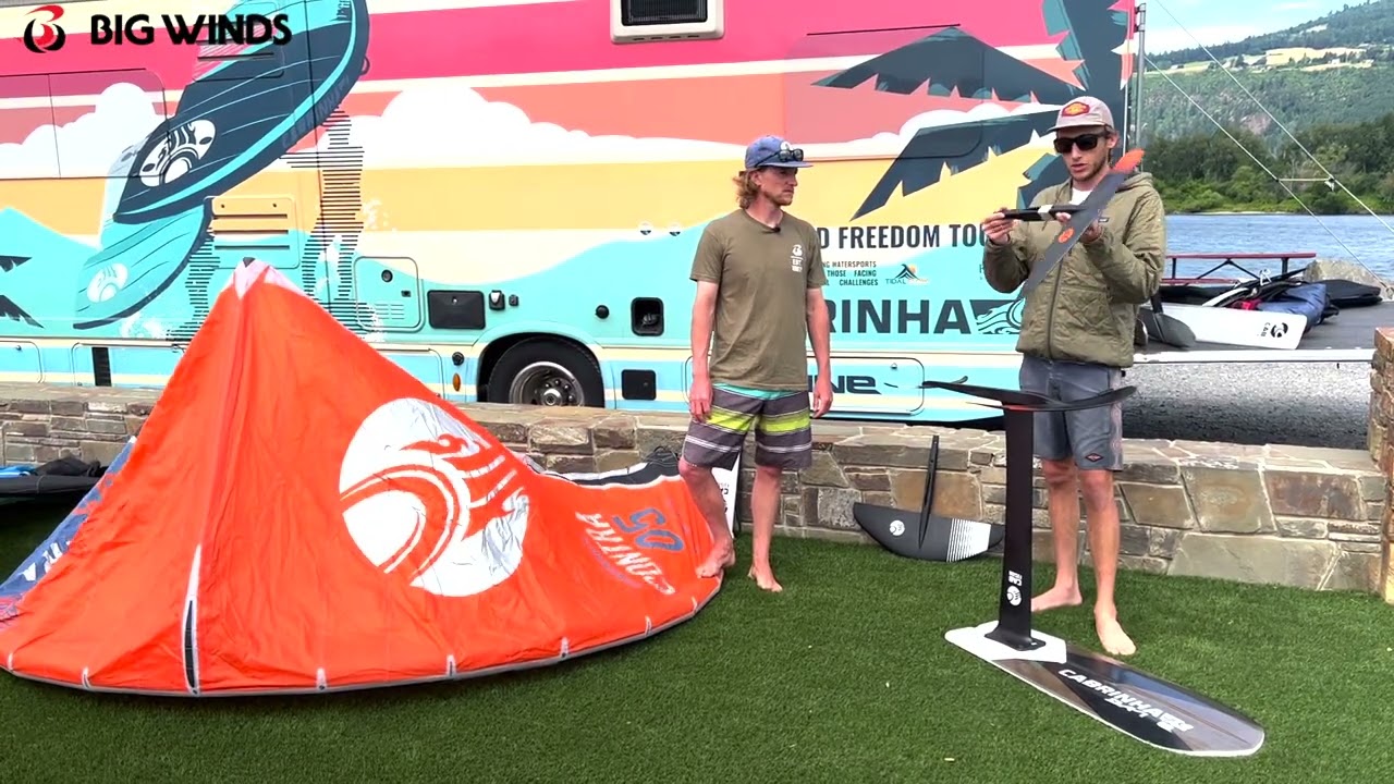 Cabrinha KITE FOILING lets talk Contra 1S, Special Agent, and H-series foils