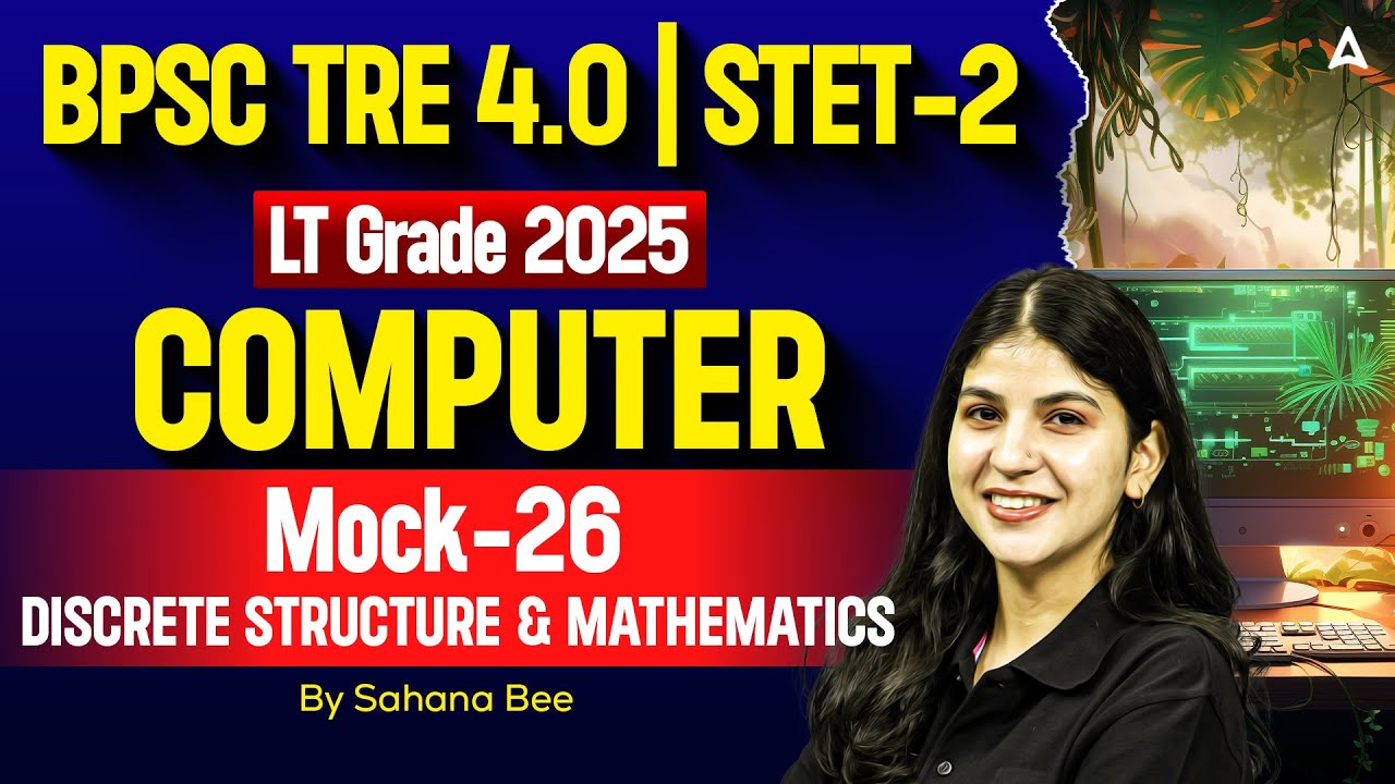 BPSC TRE 4.O | STET-2  Computer Science  | Theory of computation Mock-26 | By Shahna Bee