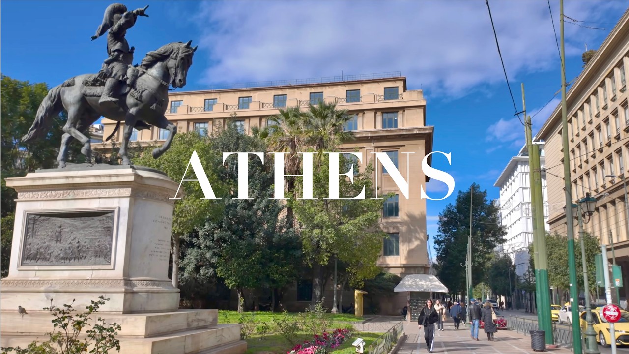 Downtown Athens Under The Midday Sun | Winter 2026