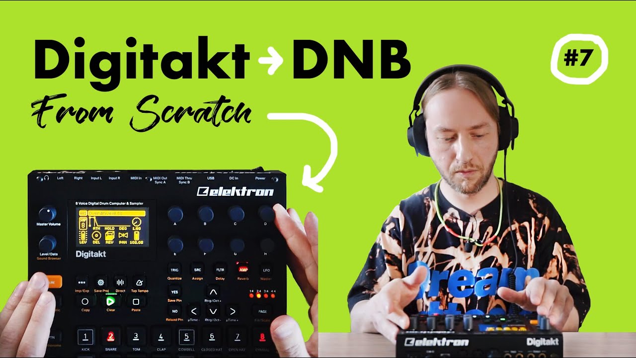 ☕ Кофе с Digitakt – Drum and Bass from Scratch