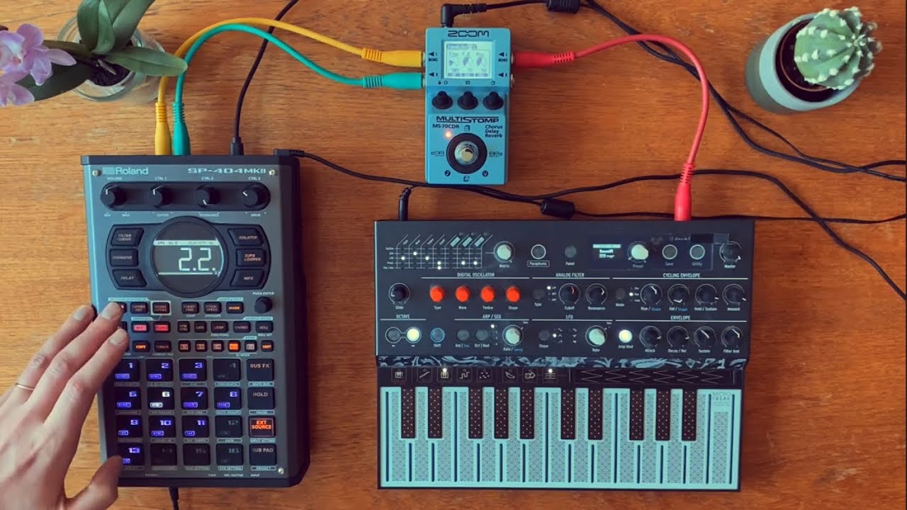 Chilled Lofi Jam - SP404mk2 & Microfreak & ms70cdr