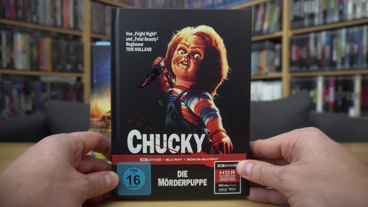 CHUCKY - DIE M&Ouml;RDERPUPPE (DT 4K UHD Blu-ray Mediabook) / Zockis Sammelsurium Nr. 5038