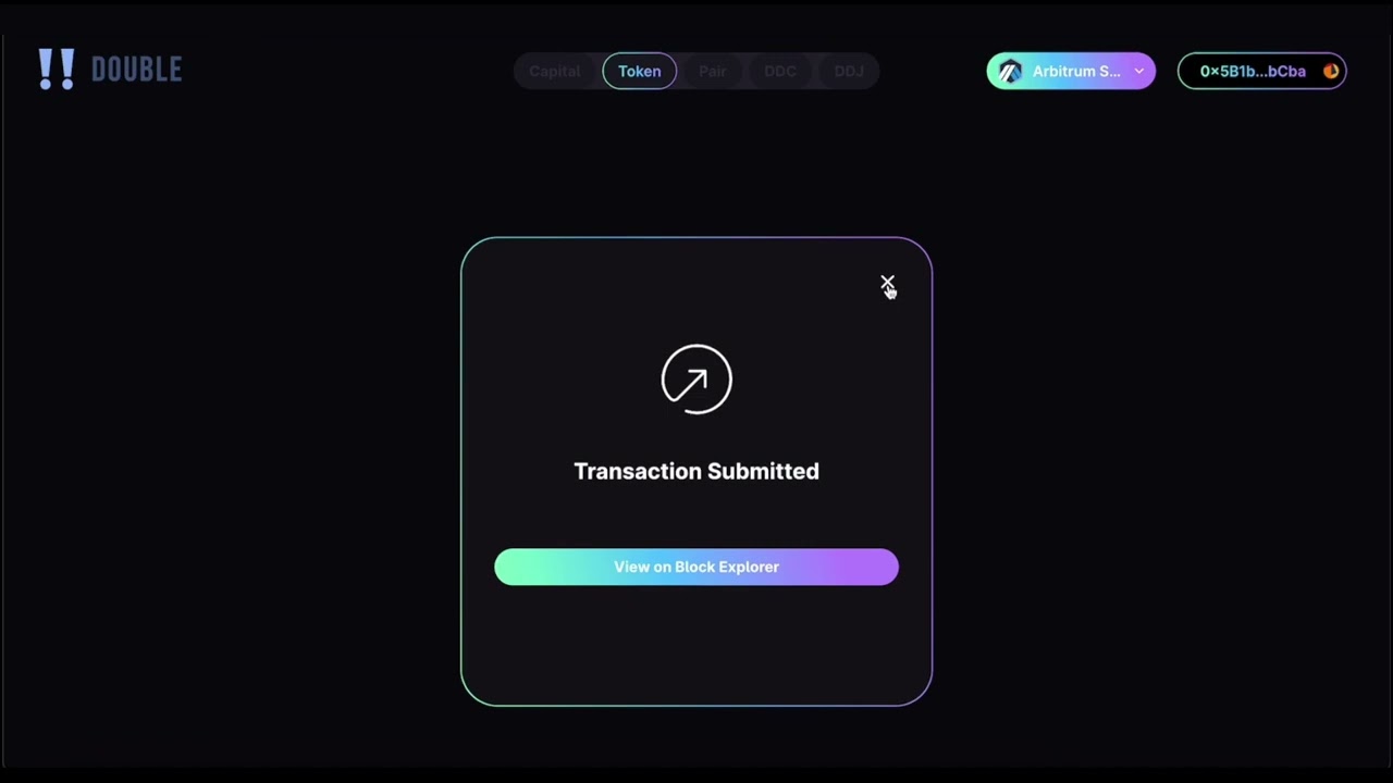 Deposit and Withdraw Tokens from the Double Vault