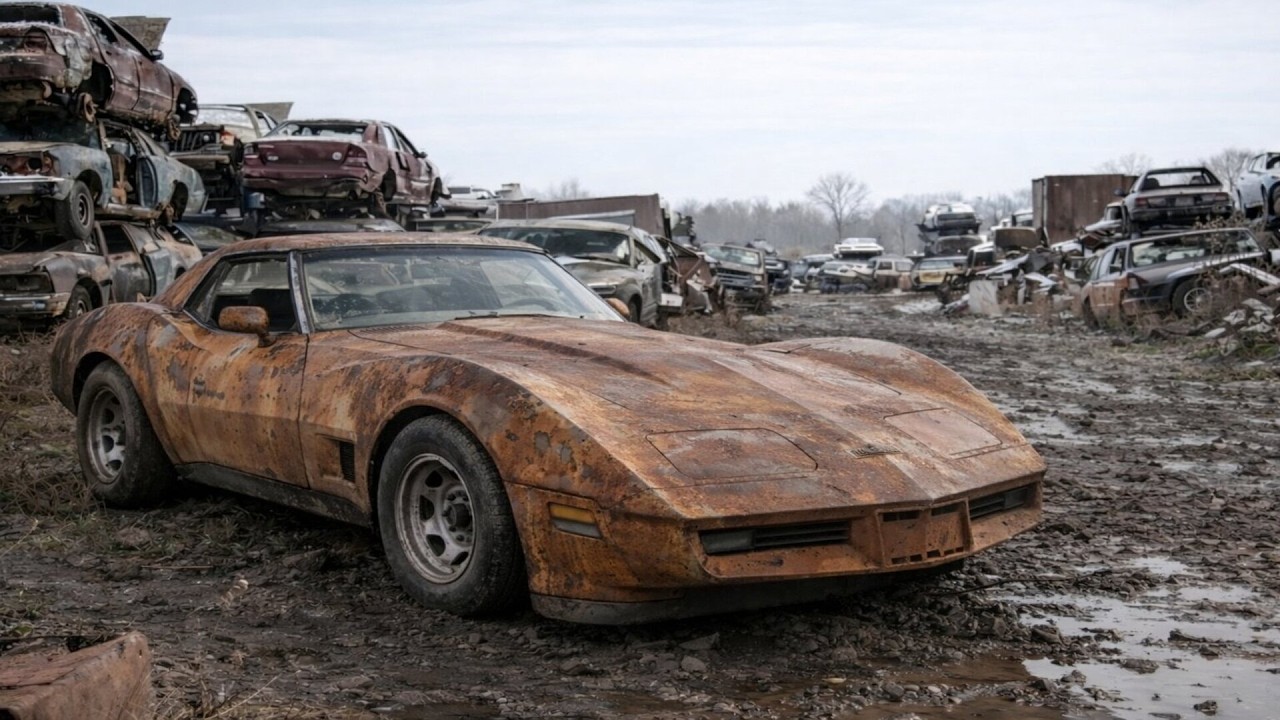 ASMR Car Restoration! Full 1980 Corvette Makeover to Shiny Like-New