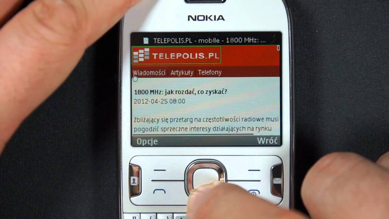 Nokia Asha 302 - internet browser - part 4