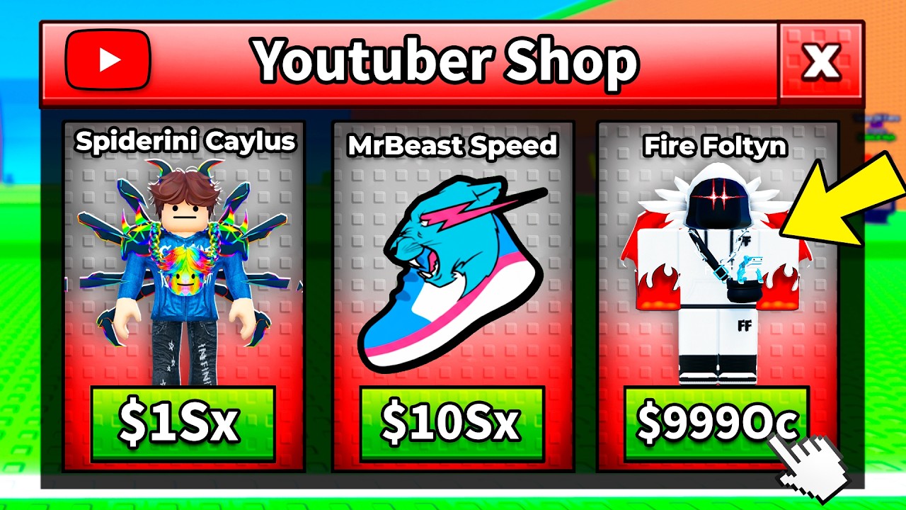 Escape Tsunami, But There’s a YOUTUBER SHOP