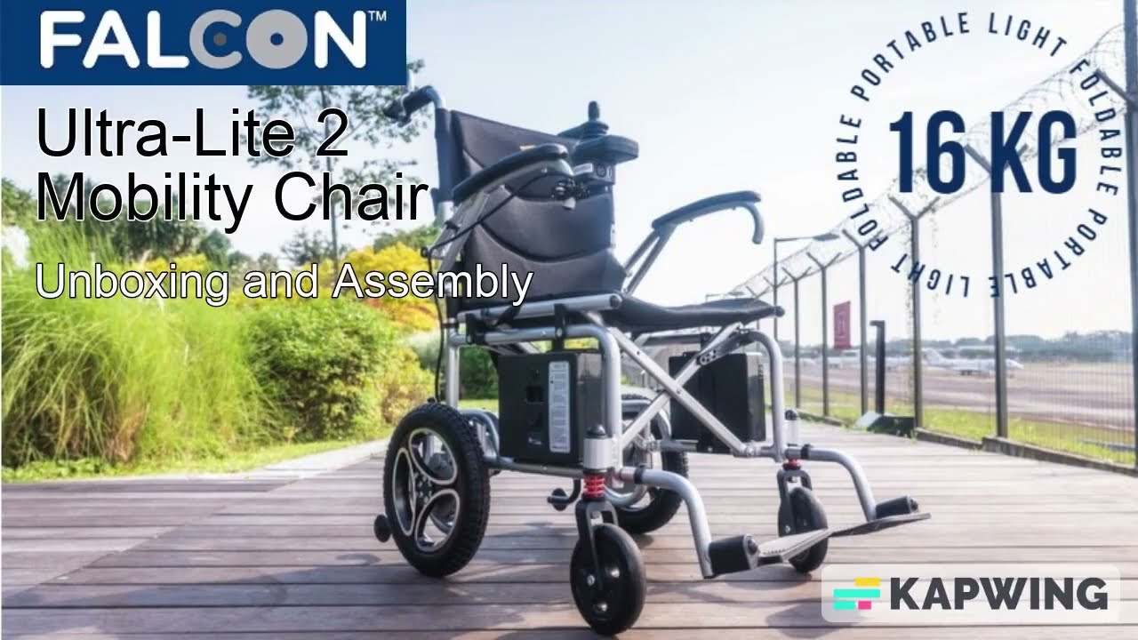 Ultra Lite 2 Electric Wheelchair  - Unboxing and Installation