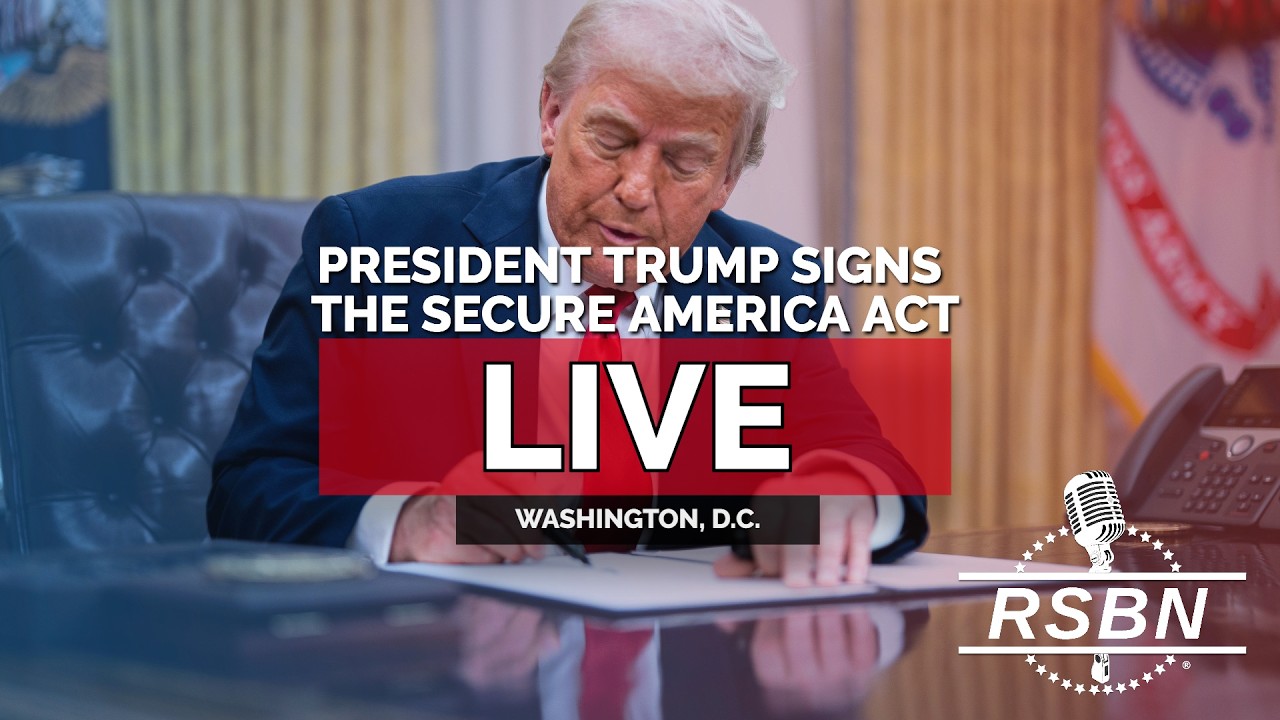 LIVE REPLAY: President Trump Signs the Secure America Act - 06/10/26