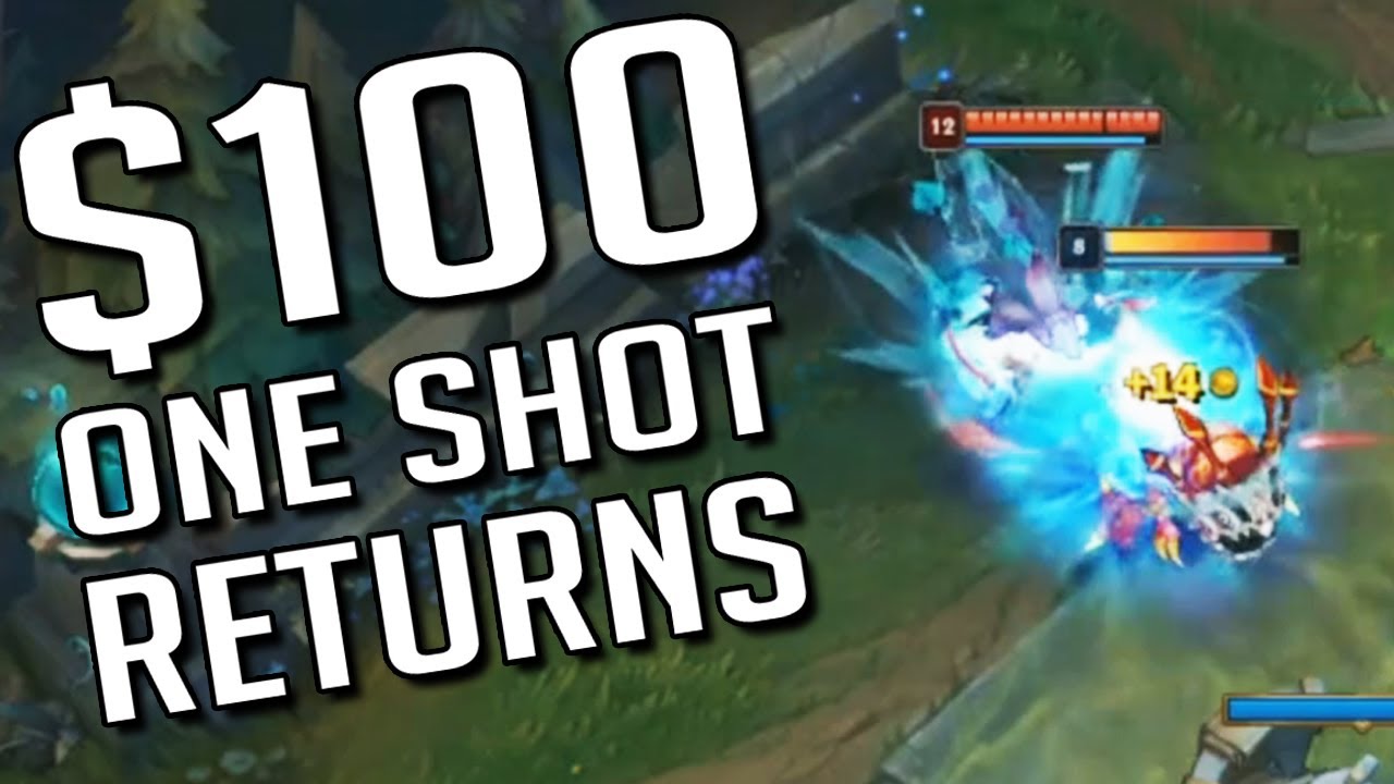 I offered another $100 for the BIGGEST ONE SHOT clips you could make
