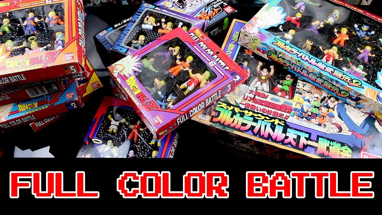 figurines full color battle dragon ball figures complete