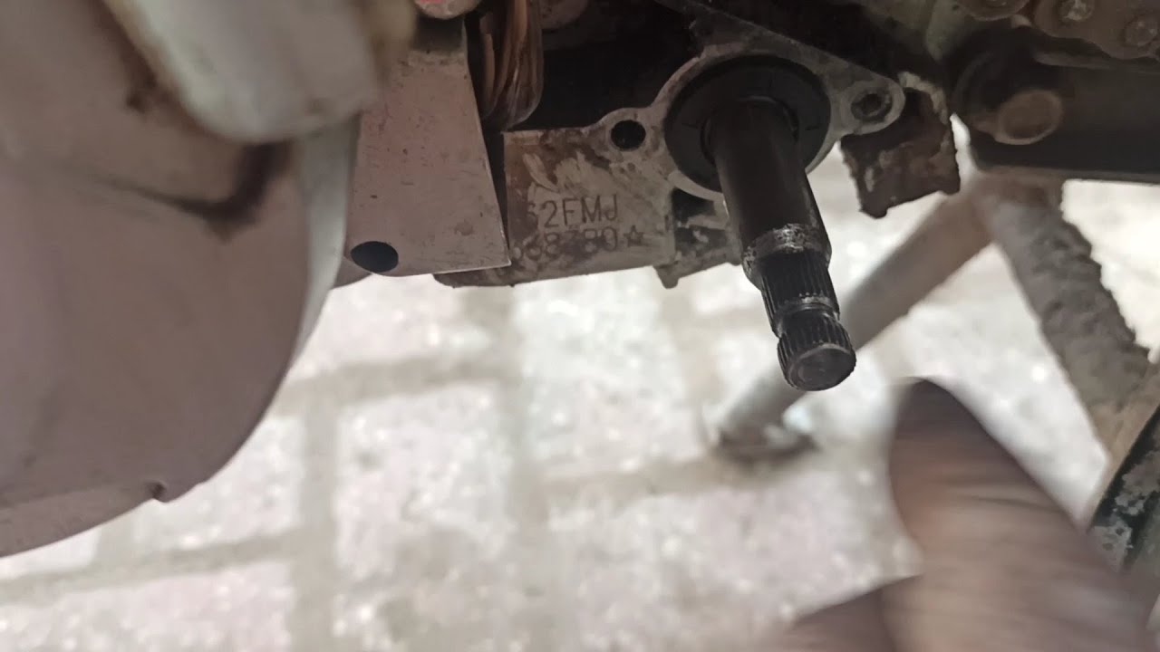 تغيير اولسيه عصايه الفتيس لي الموتوسيكل