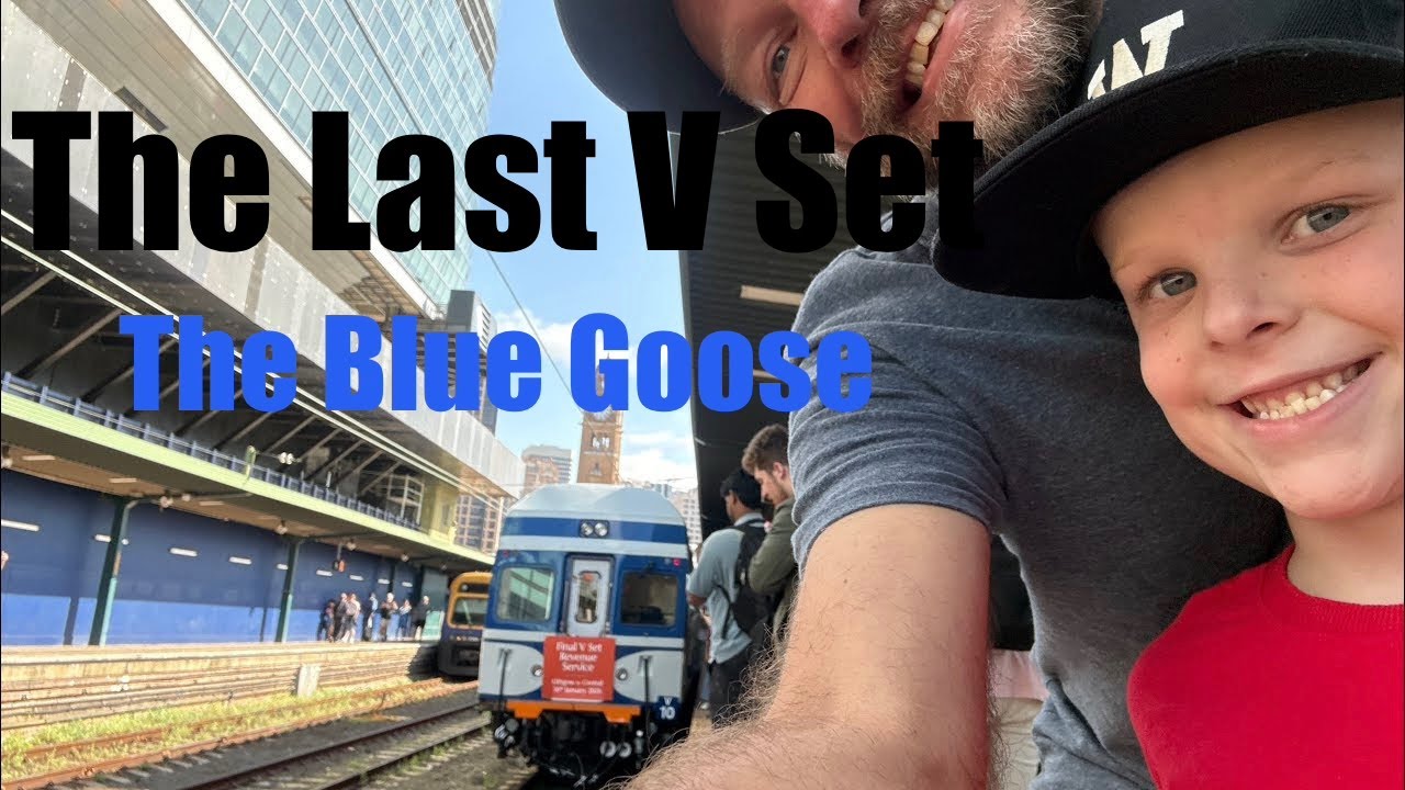 Farewell ComEng Double Deck Interurbans Trains, V-Set. Last V Set Service 