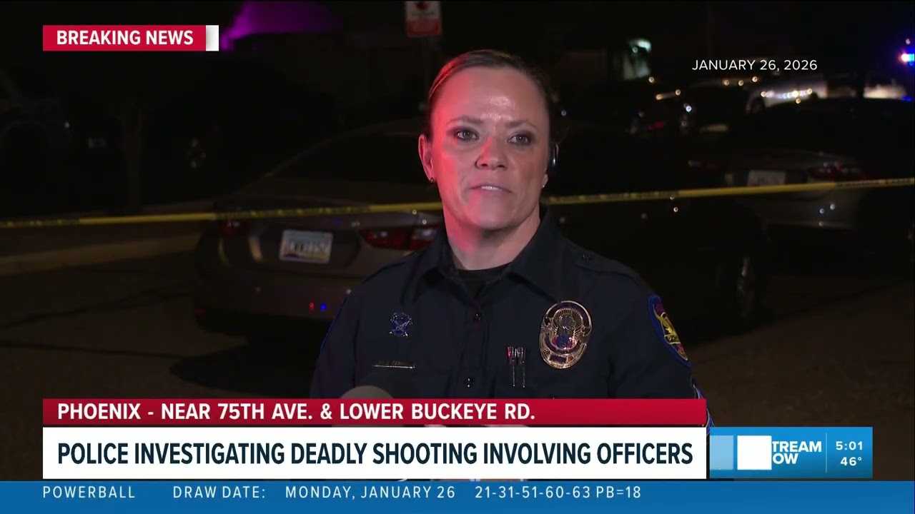 5AM 1 dead and 2 others hospitalized after shooting involving police in west Phoenix