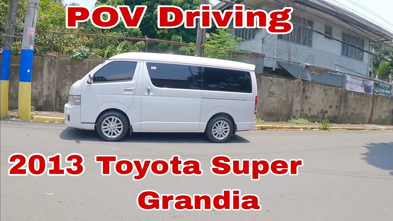 @DanDriveyt 2013 Toyota Super Grandia | POV Driving | San Juan city Metro Manila.