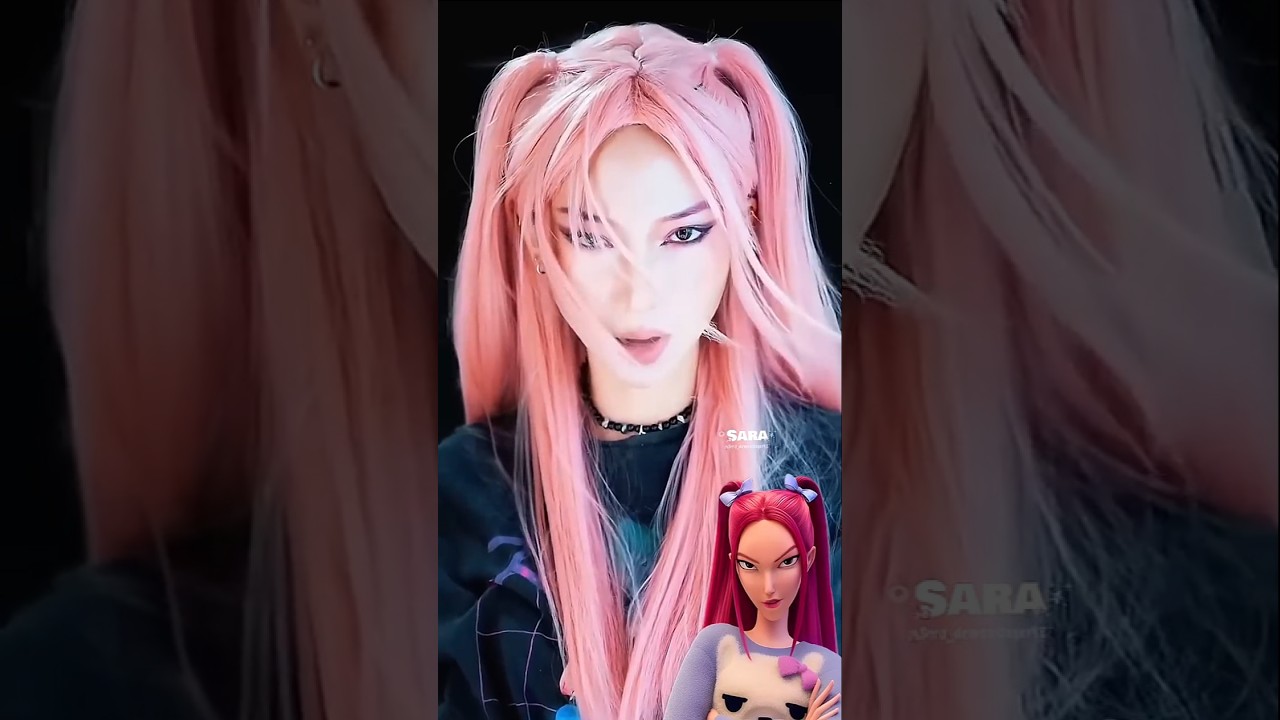 Huntrix singing this is what it sounds like|#kpopdemonhunters#cosplay#fypviralシ#netflix#huntrix#vira