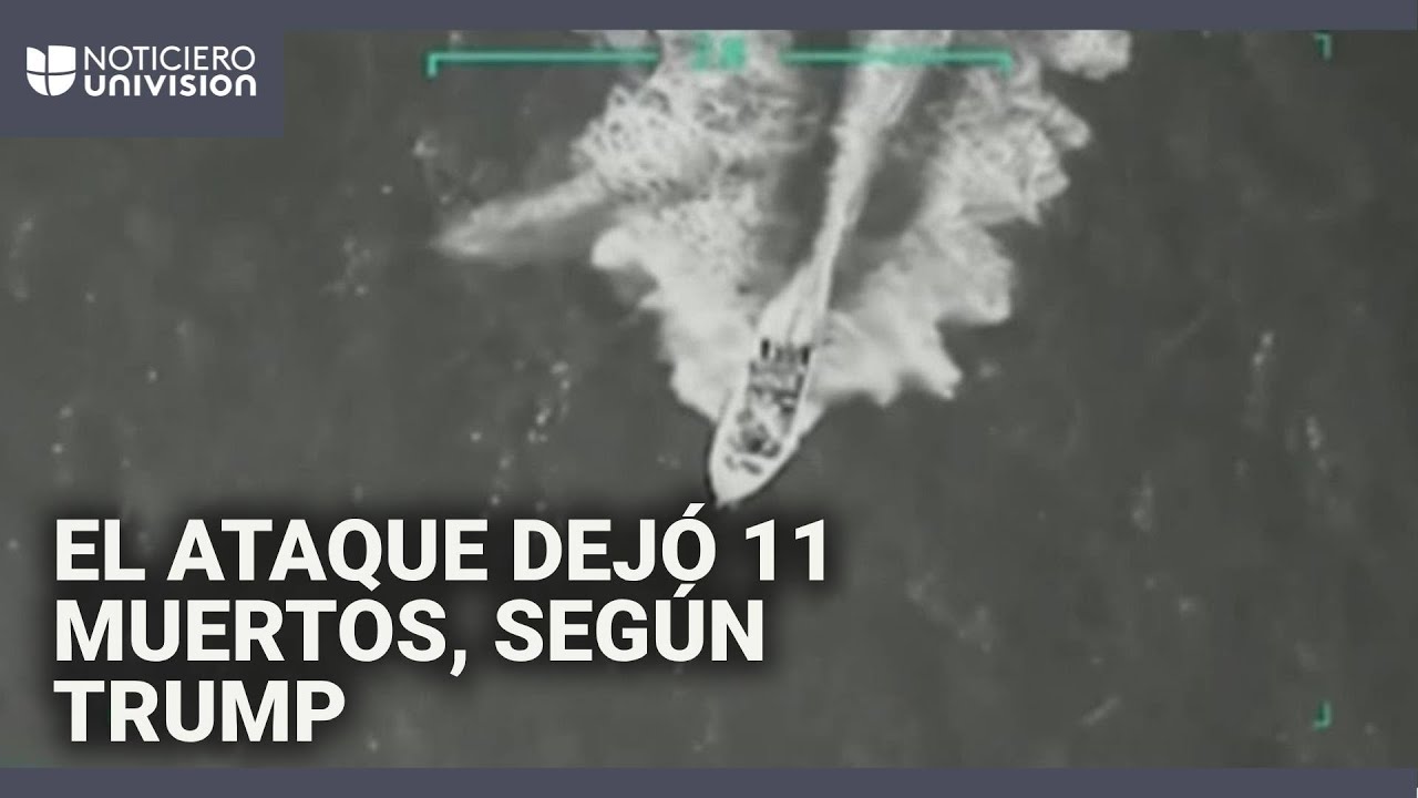 Detalles del ataque de EEUU a un barco 
