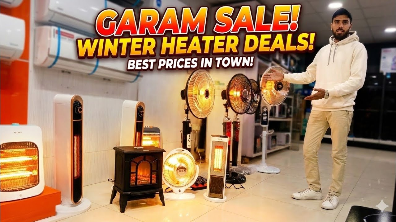Best Electric Heater in Pakistan 2025 – Sasta aur Behtareen! ❄️🔥#electricheater #energysavings 