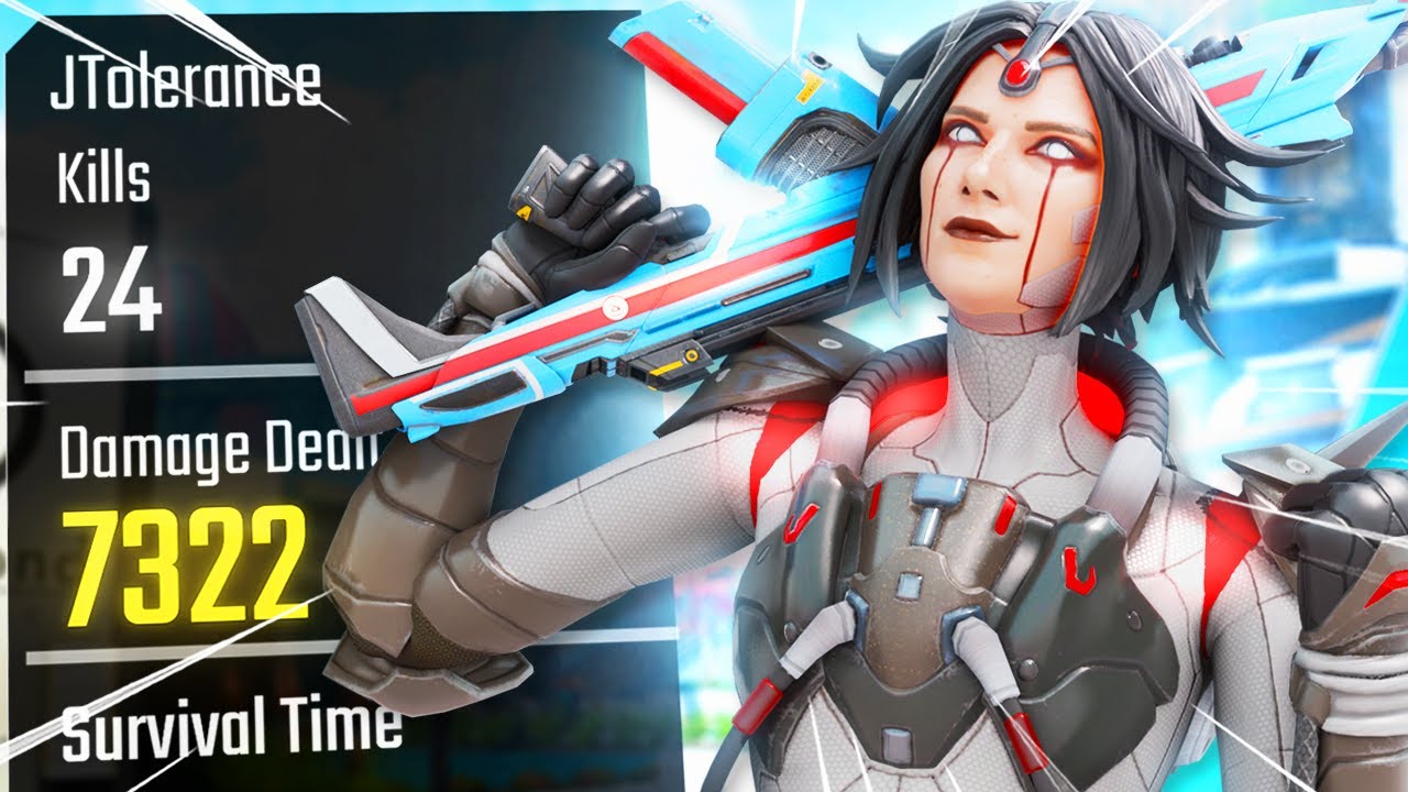 20 Kills 7,000 DAMAGE! NEW LTM in SEASON 8 (Apex Legends) - High Damage High Kills