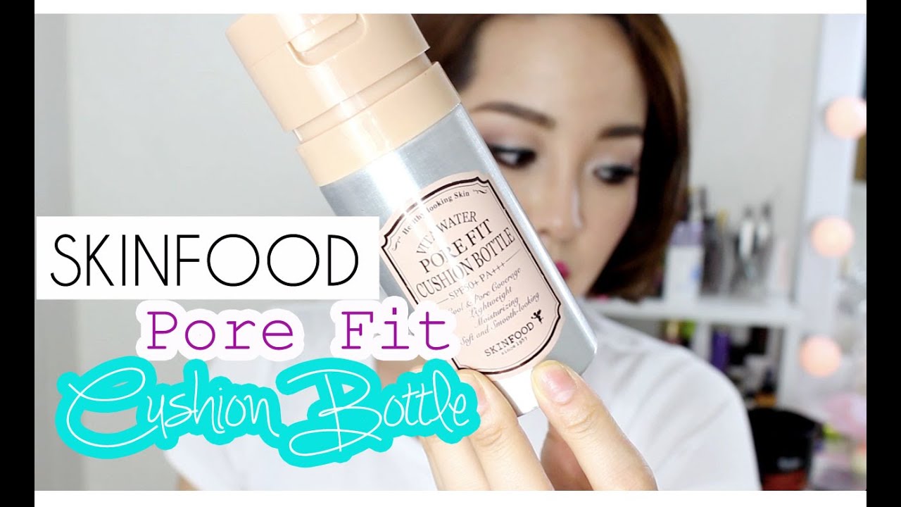 First Impression: Skinfood Pore Fit Cushion Bottle | makeupbydamee