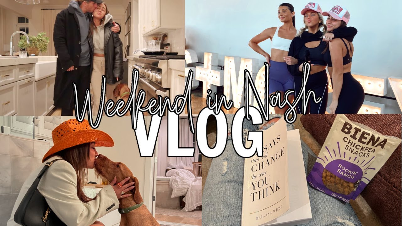 WEEKEND VLOG: Health, Anxiety & Wellness! Night Time Routine, New Books & Shows | Julia & Hunter