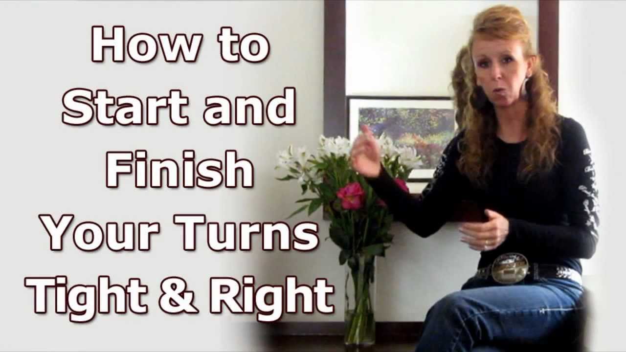 How to Start AND Finish Your Barrel Racing Turns Tight & Right