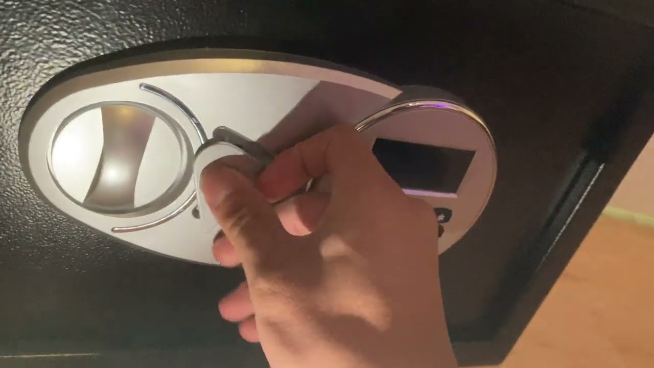 How to reset a Amazon basic safe if you lost the keys and you forgot the password