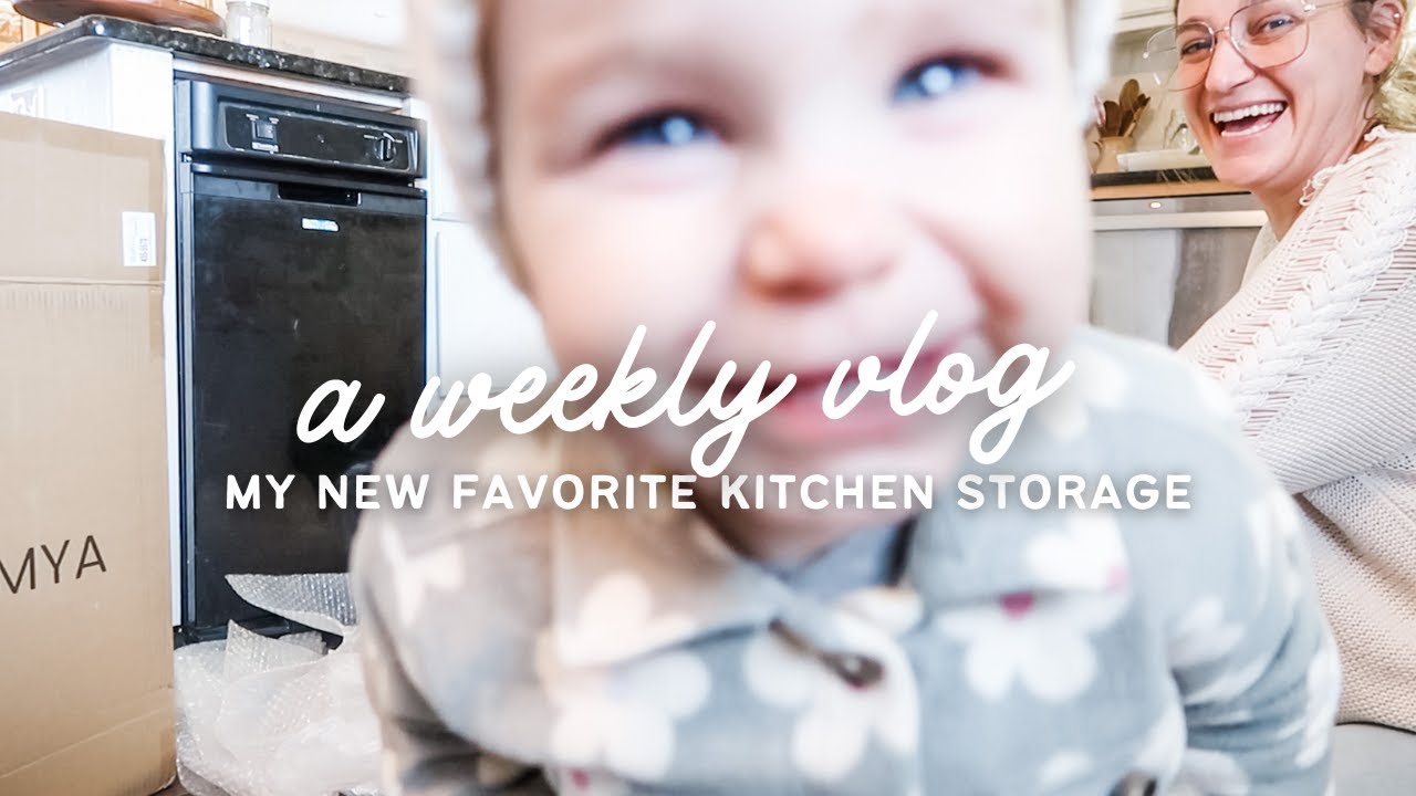 My New FAVORITE Kitchen Storage | A Weekly Vlog