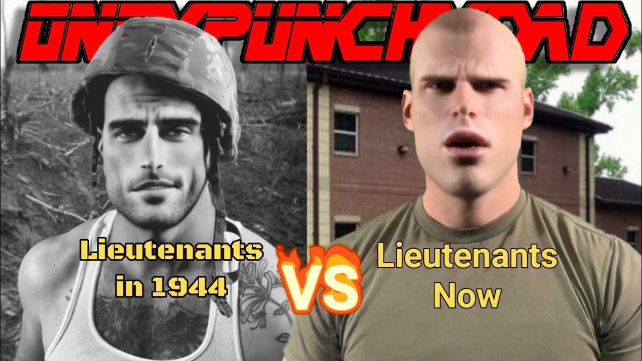 Лейтенанты в 1944 году против лейтенантов сегодня