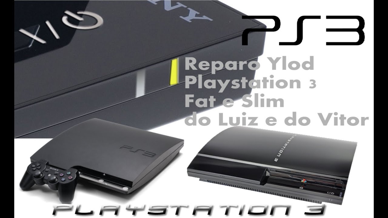 Reparo Playstation 3 Fat e Slim (Ylod 3 Bips) do Luiz e do Victor (Visão geral)