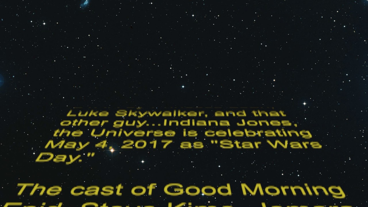 Good Morning Enid - Star Wars Opening