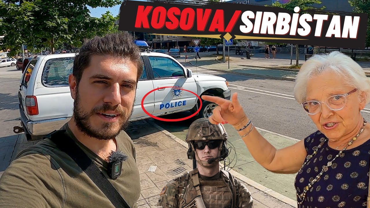 KOSOVA'DA SAVAŞ BÖLGESİNE GİRDİM!( Mitrovica'da Neler Oluyor?)-175 🇽🇰