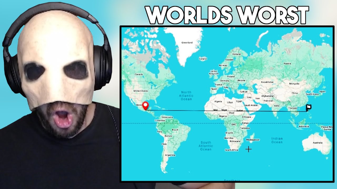 Worlds Worst Geoguessr Makes A Fool Of Himself