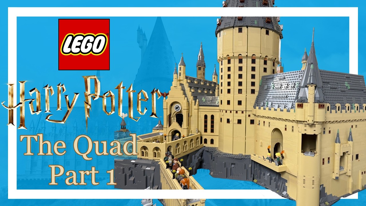 Touring Hogwarts 6: The Quad - Part 1 MOC